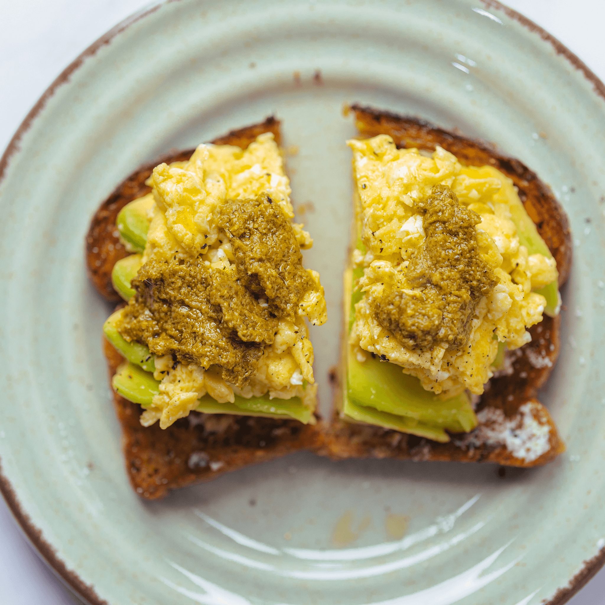 Hummus Toast.