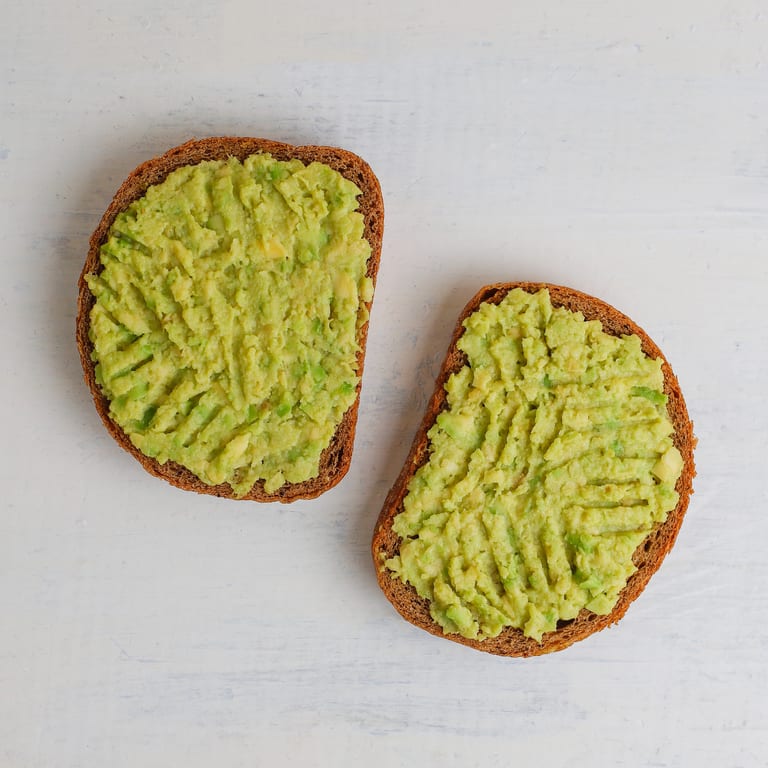 Savor our avocado toast