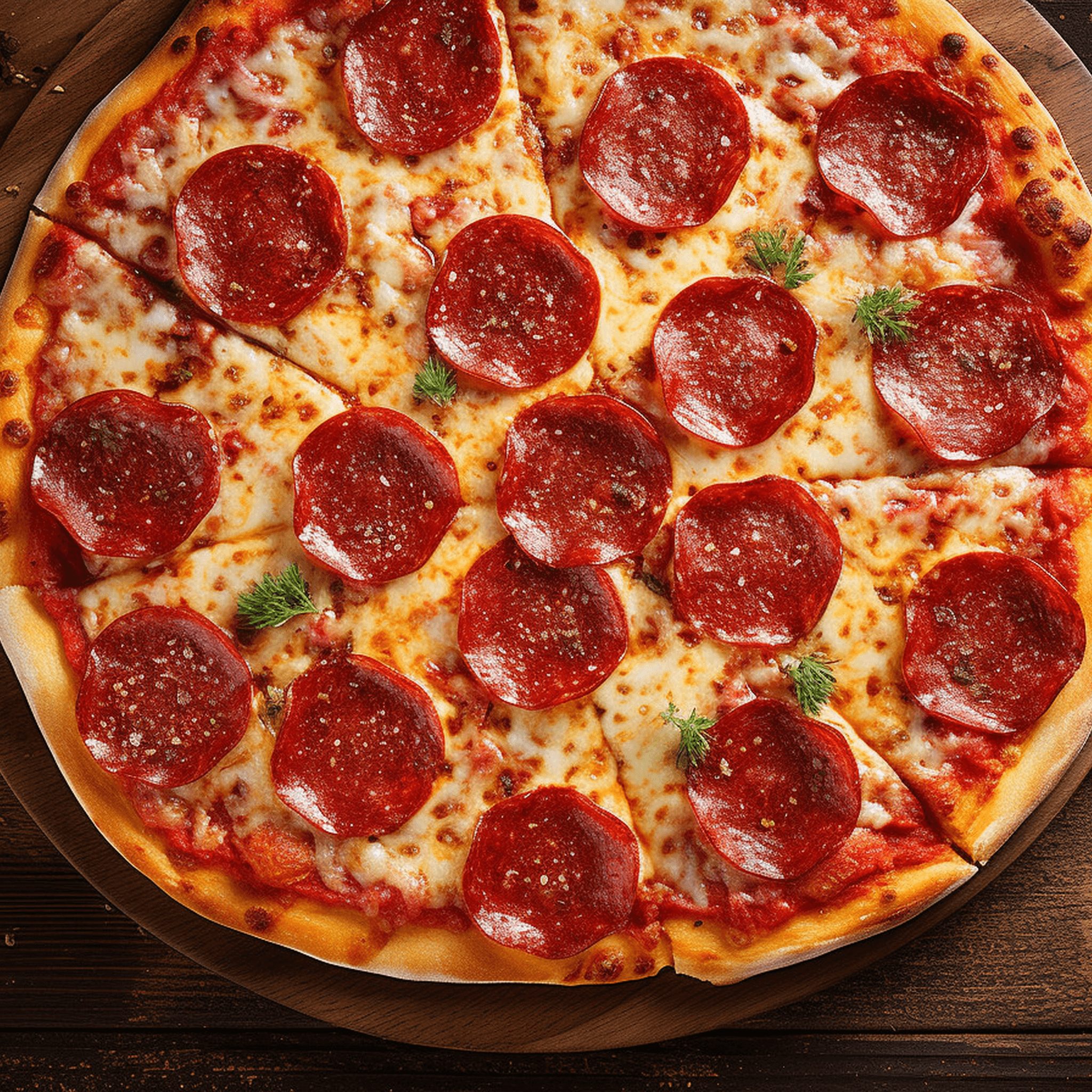 Pepperoni Pizza.
